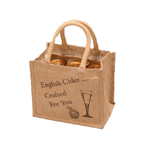 Multi Bottle Jute wine bag Cotton Jute Bag