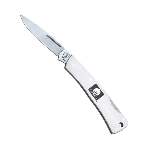 Case Stainless Steel Knife with Seal of Cotton logo