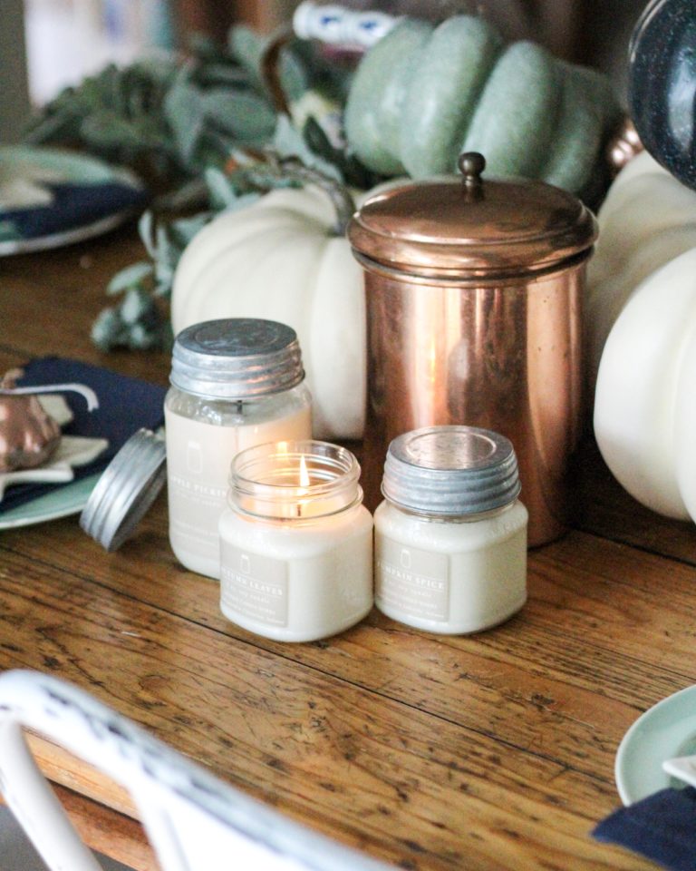 My Three Favorite Fall Scents by Antique Candle Works Cotton Stem