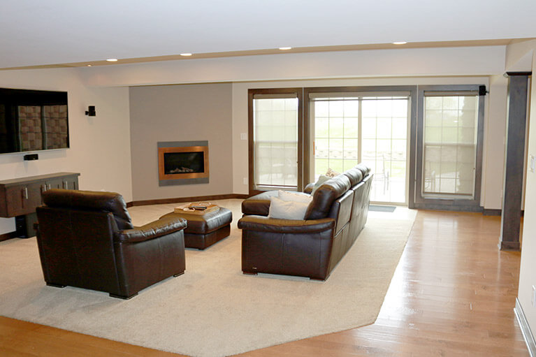 Basement Renovation Cottrell Construction