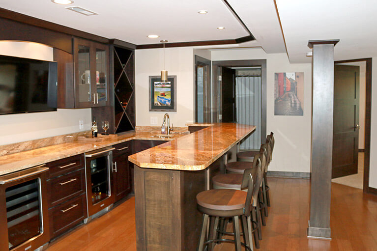 Basement Renovation Cottrell Construction