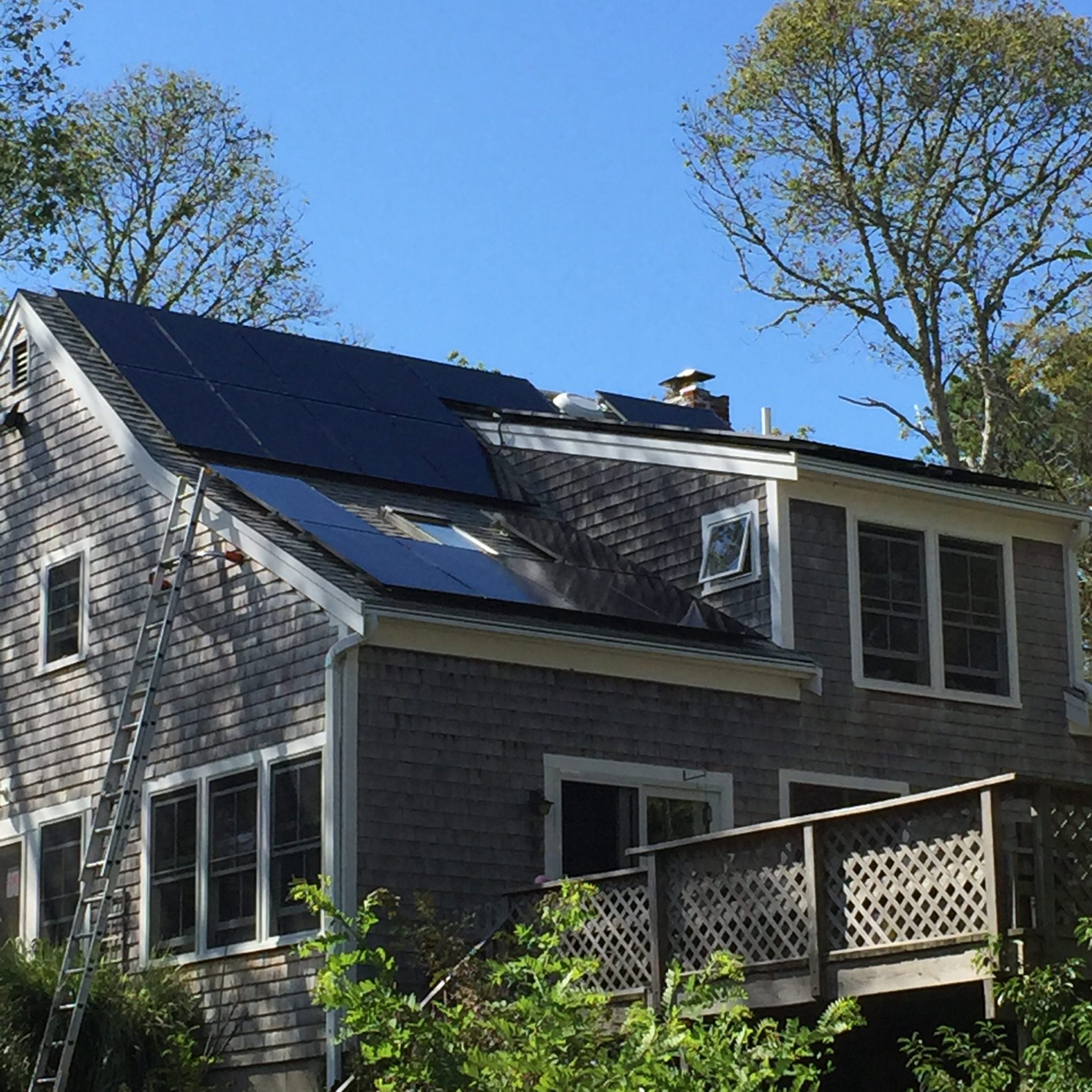 All Black Solar Panel Installations Cape Cod & The Islands Cotuit Solar