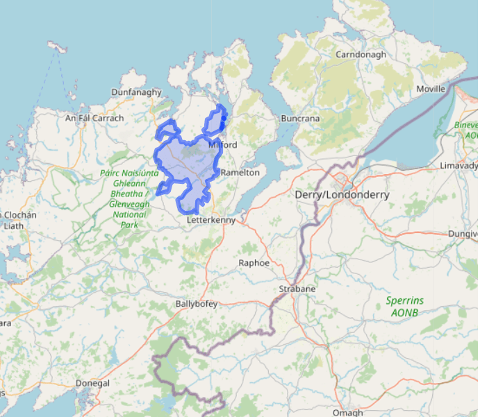 Index to the Tithe Applotment Book, Kilmacrenan Parish, County Donegal