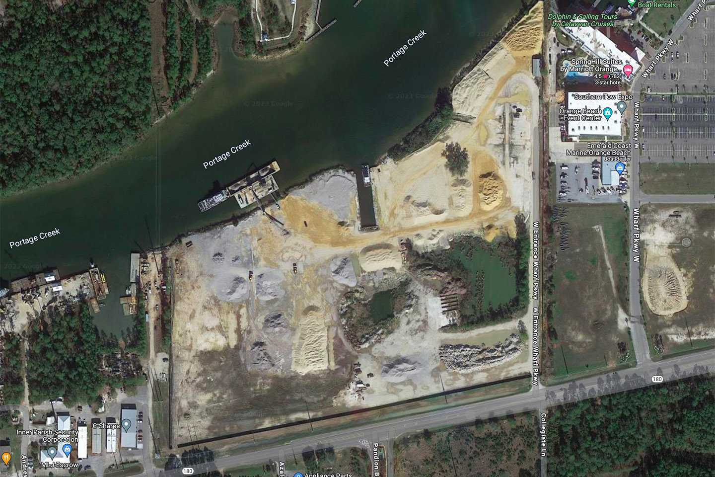 Locations Couch Aggregates Alabama, Northwest Florida Sand & Gravel