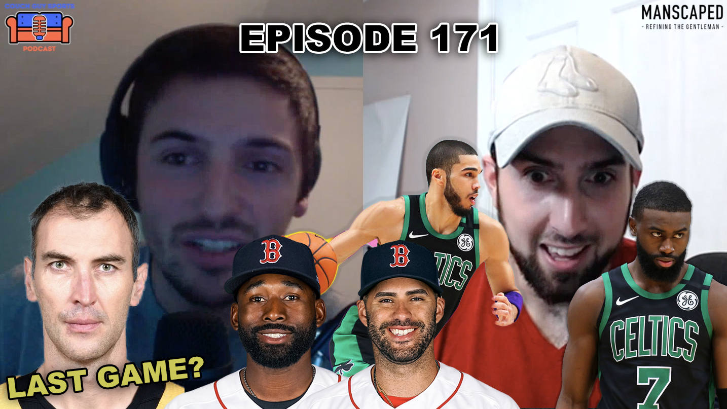 COUCH GUY SPORTS PODCAST 171 RED SOX ACTUALLY KINDA WON THE TRADE DEADLINE? BRUINS WINDOW MAY