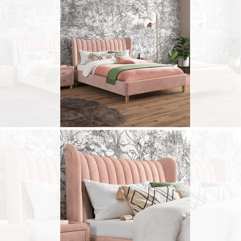 Flutes Non Storage Bed Couchlane