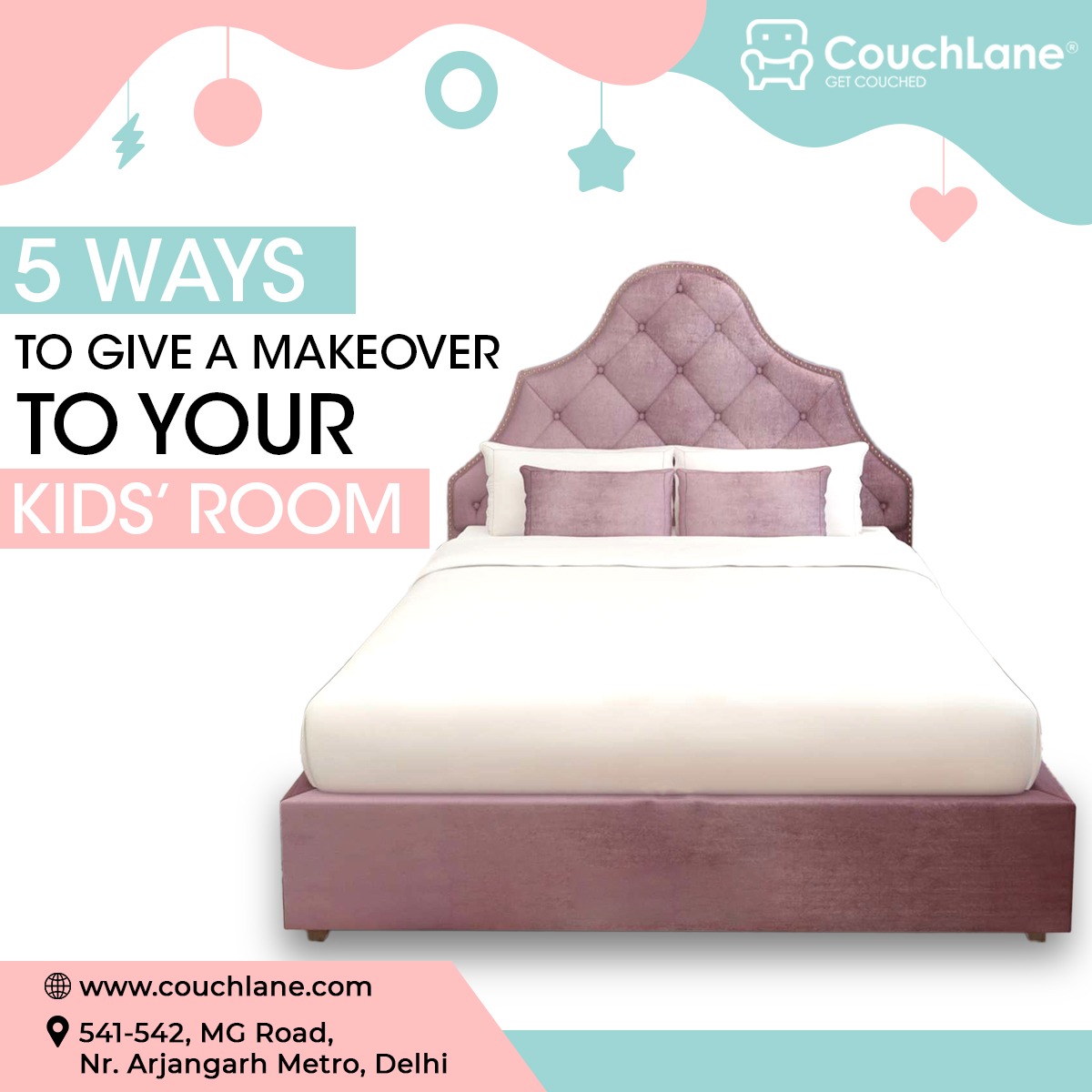 5 Ways To Give A Makeover To Your Kid’s Room Couchlane