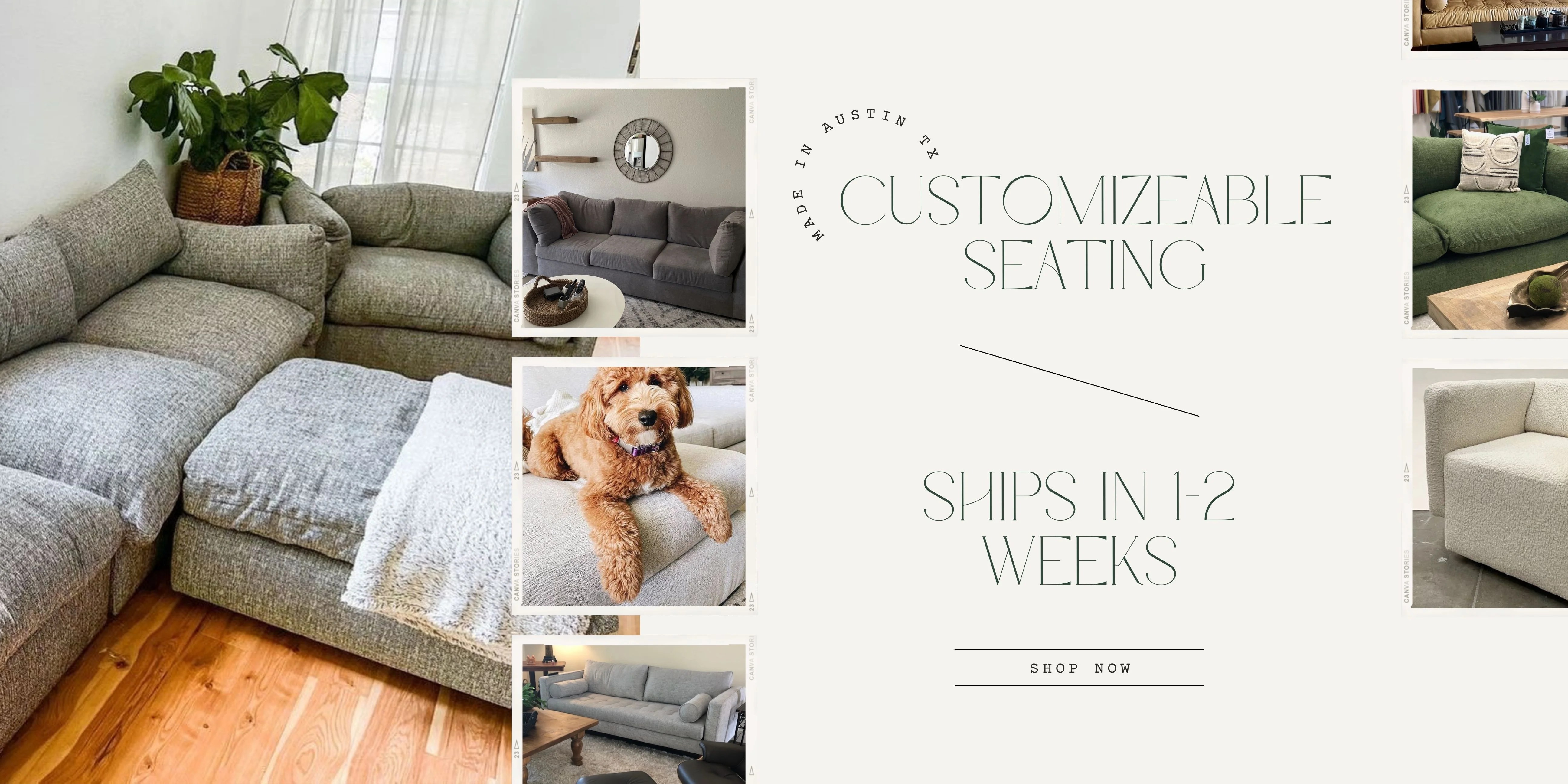 Furniture Stores Austin Custom Sofas & Sectionals Couch Potatoes