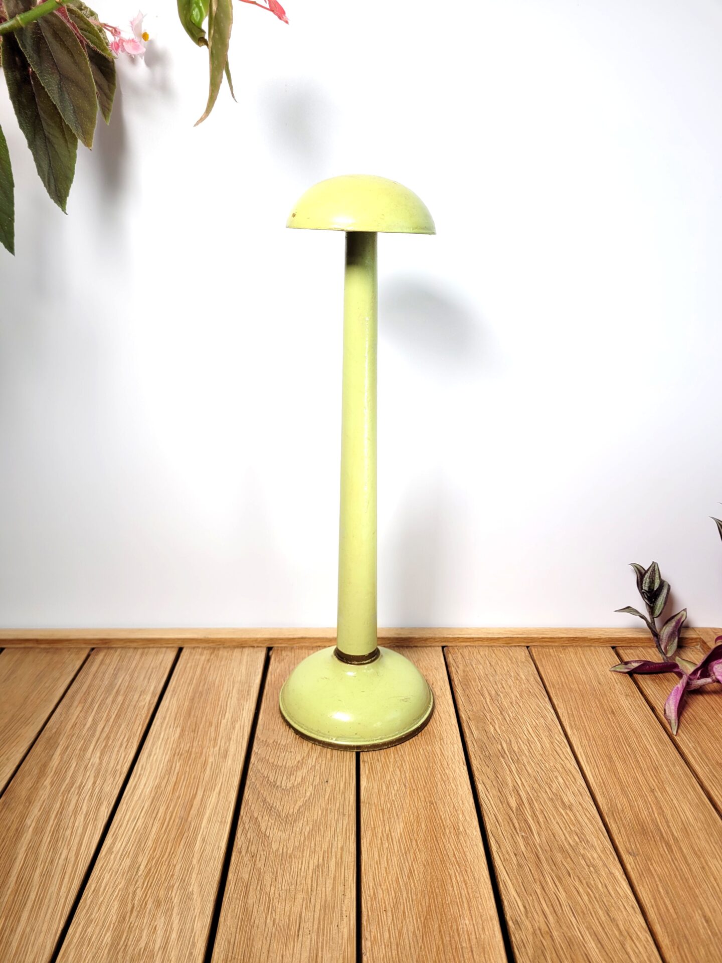 Porte chapeau ancien 30cm chapelier Coucou Retro