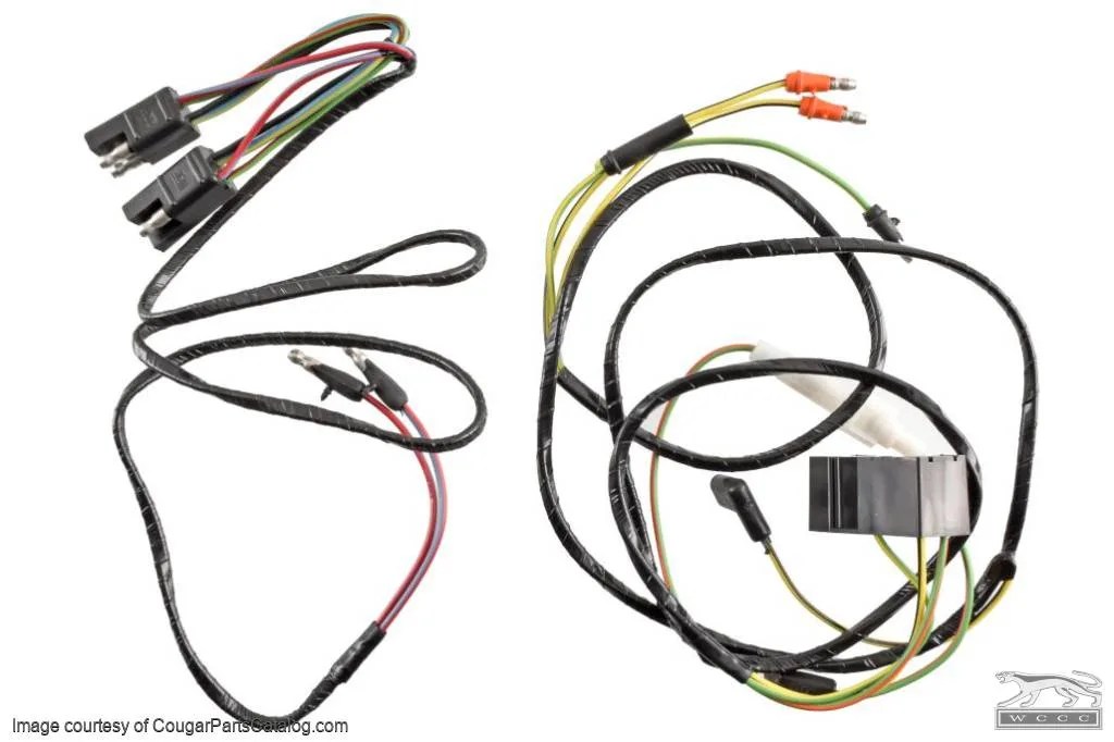 Wiring Harness Tilt / Tilt Away Column Repro 1967 Mercury Cougar