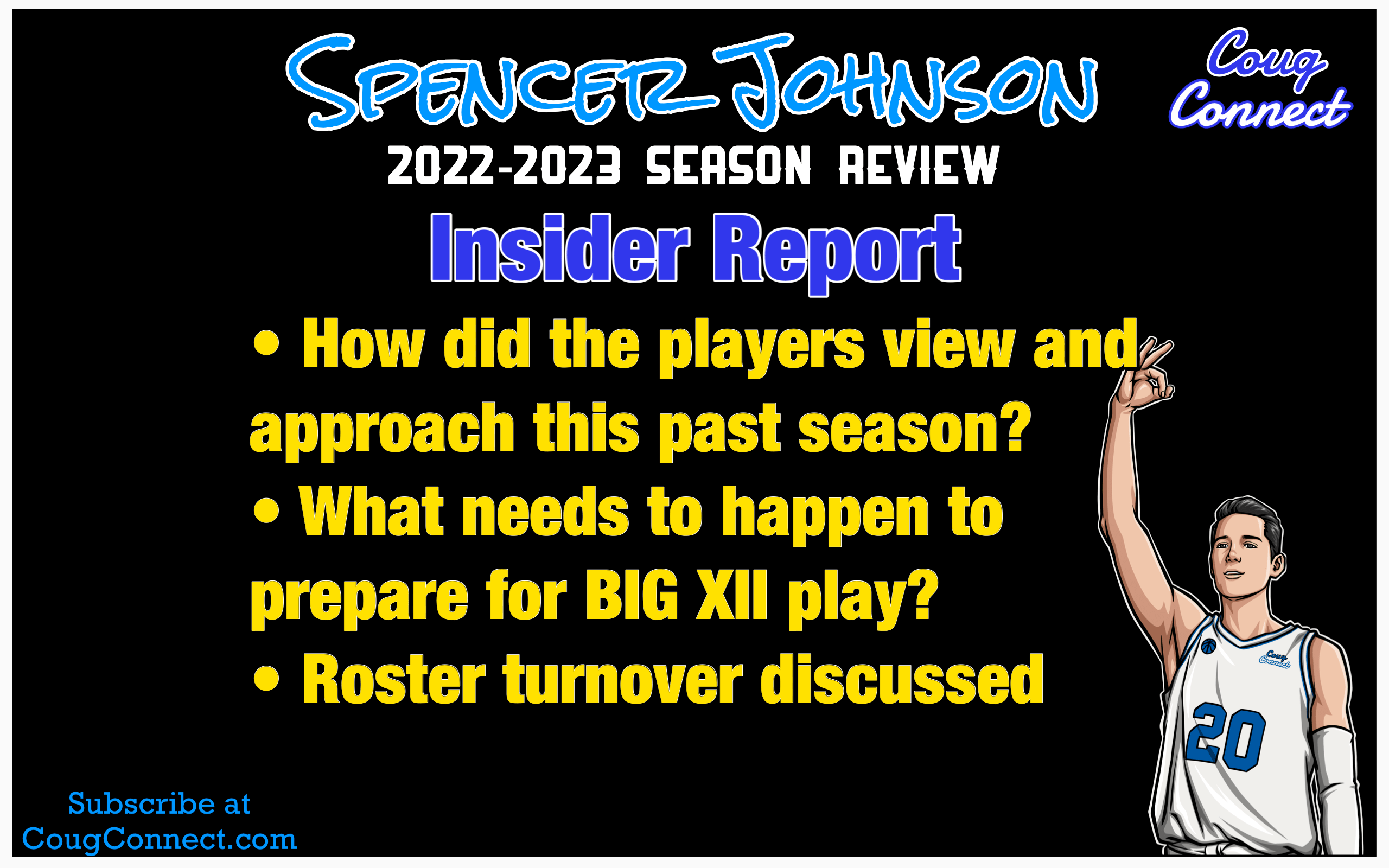 Spencer Johnson Insider Report 202223 Season Review CougConnect