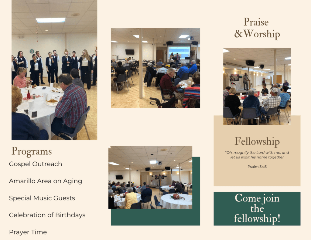 Senior Adults Coulter Road Baptist Church