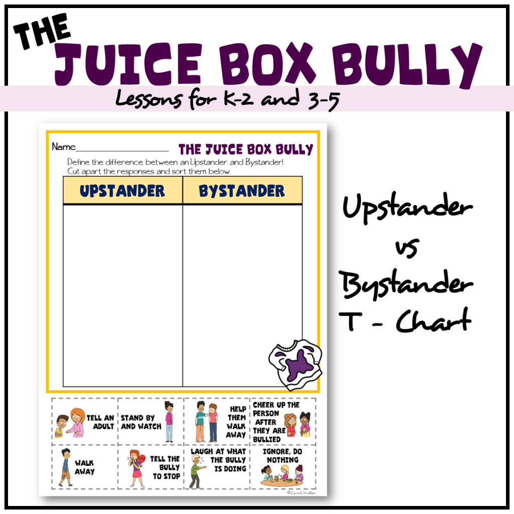 Upstander Anti Bullying Activities For Juice Box Bully Or Dare My XXX