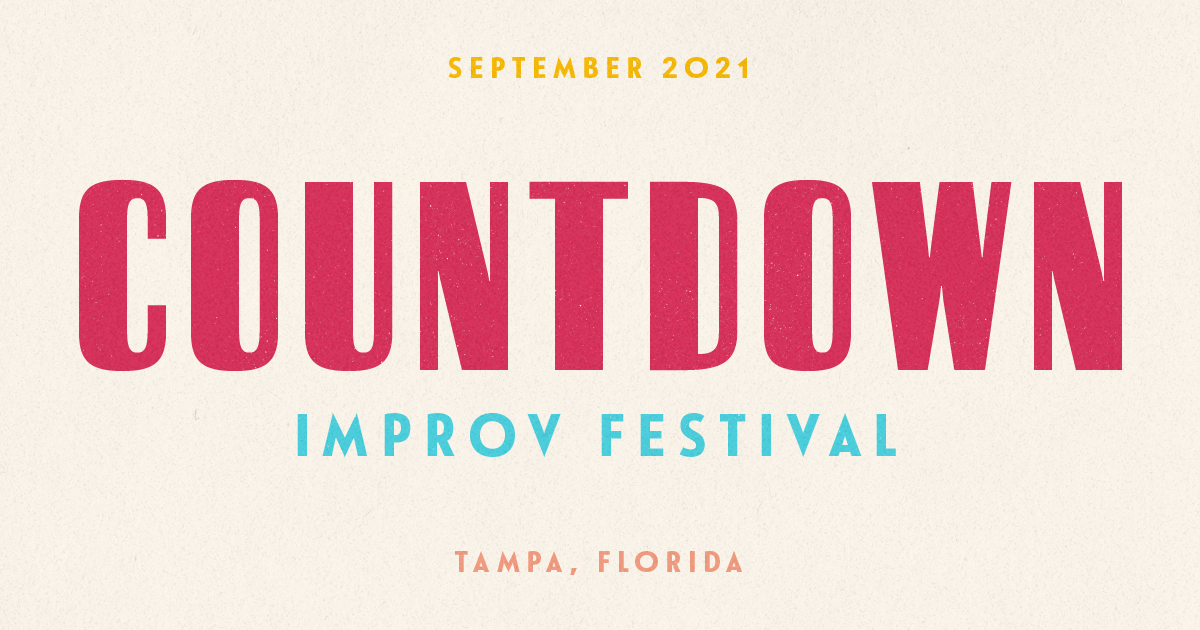 2021 Festival Lineup Countdown Improv Festival