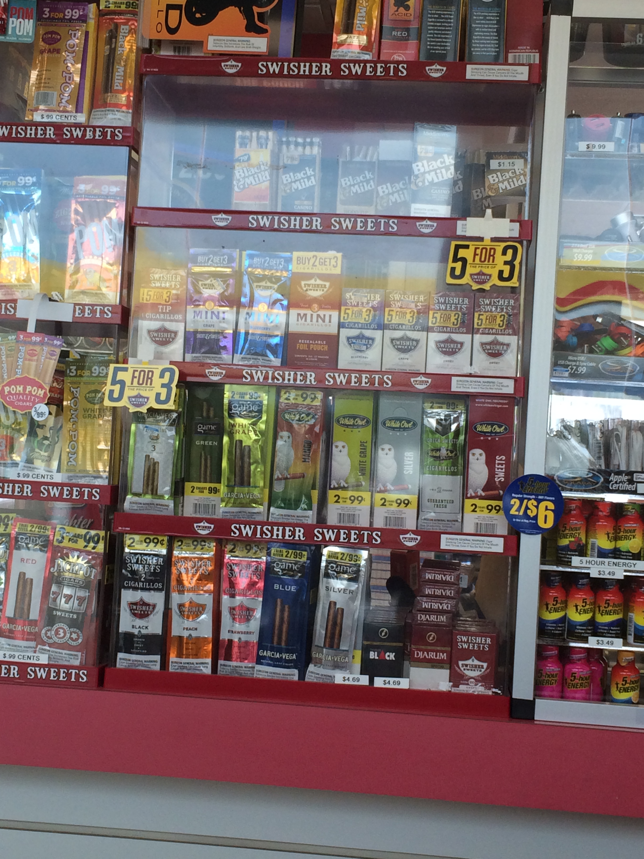 Flavored Tobacco Products Counter Tobacco