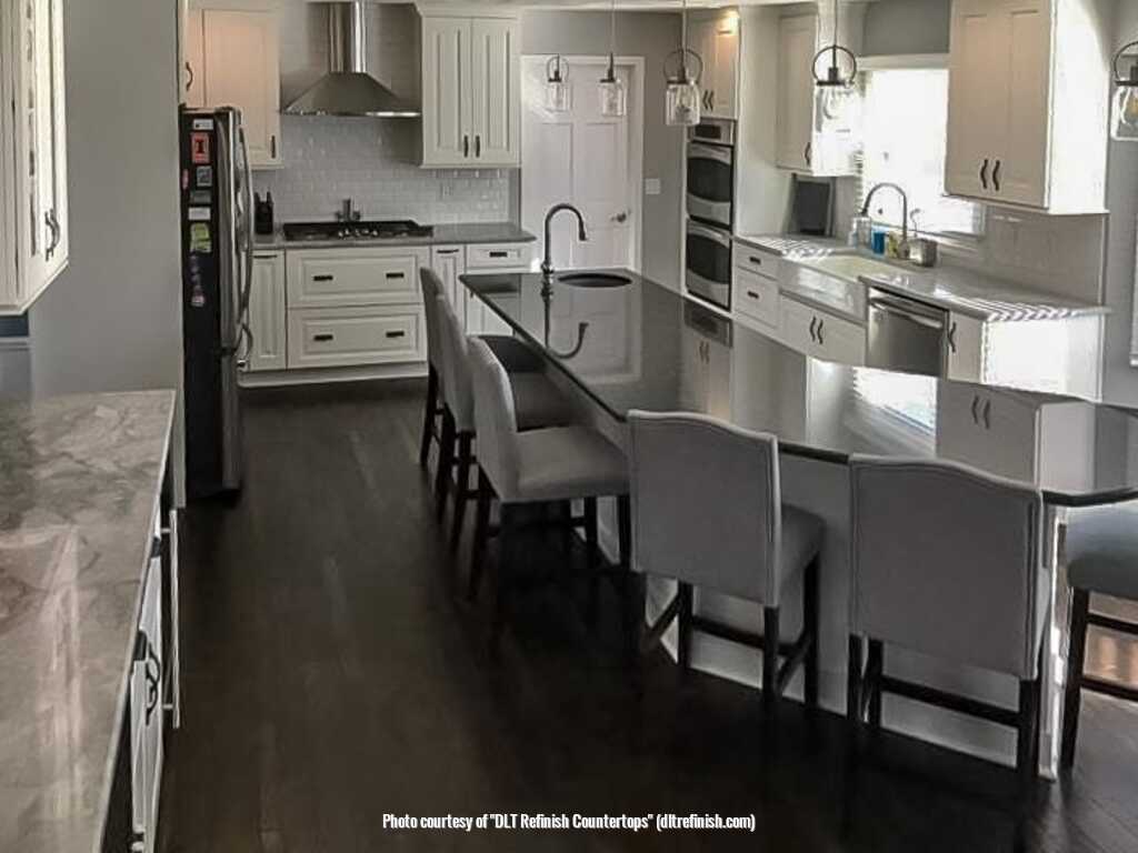 DLT Refinish Countertops manufacturing countertops in the Rockford
