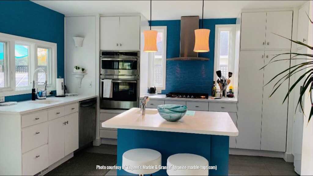 Eugene’s Marble & Granite manufacturing countertops in the Ravenel
