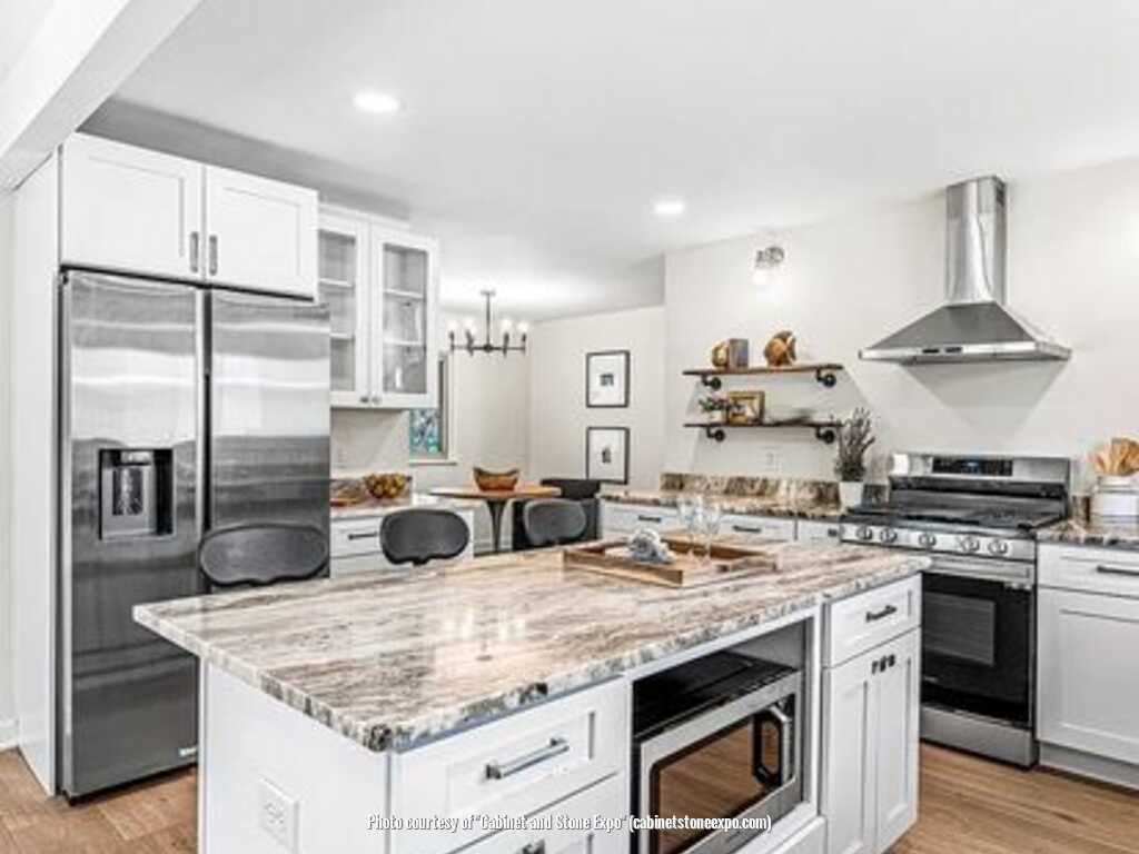 and Stone Expo manufacturing countertops in the Indianapolis