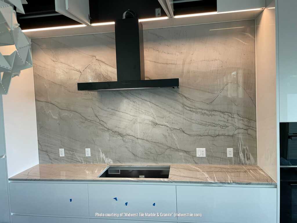 Midwest Tile Marble & Granite manufacturing countertops in the Des