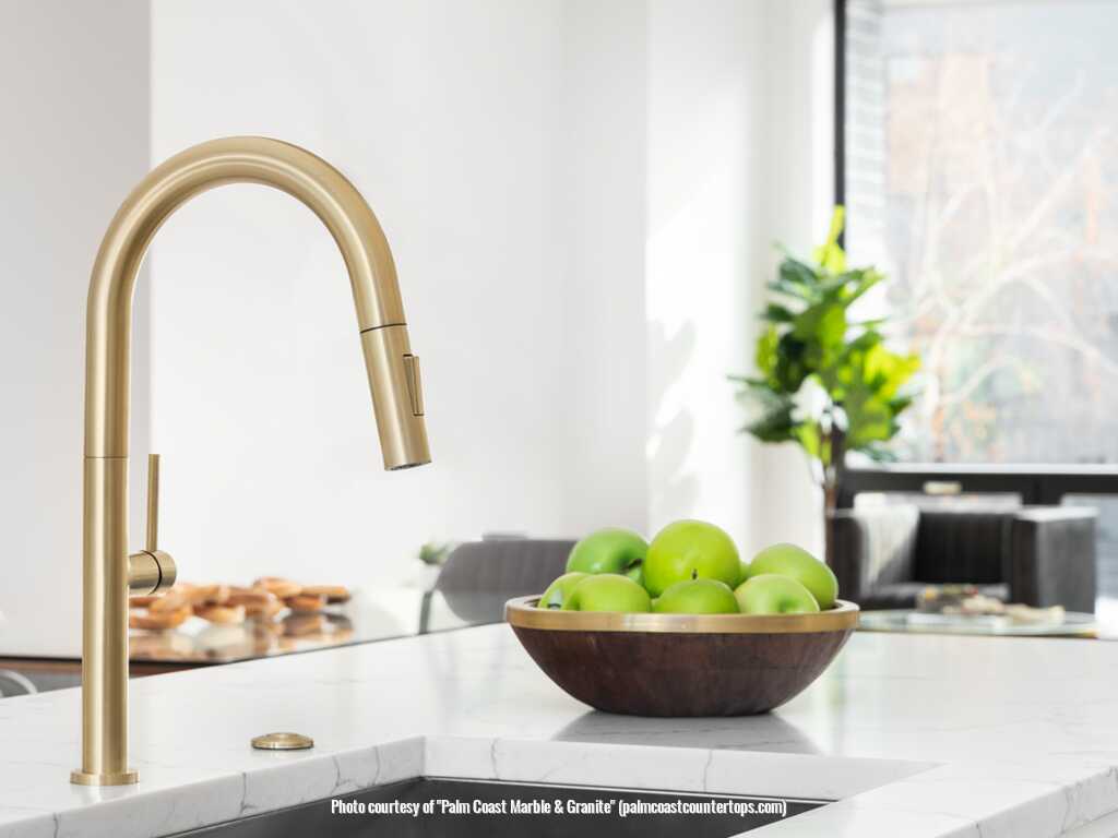 Palm Coast Marble & Granite manufacturing countertops in the Palm