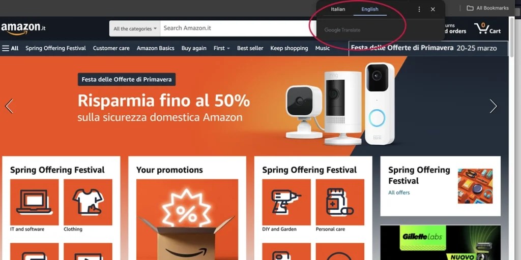 Is there Amazon in Italy? (2024)