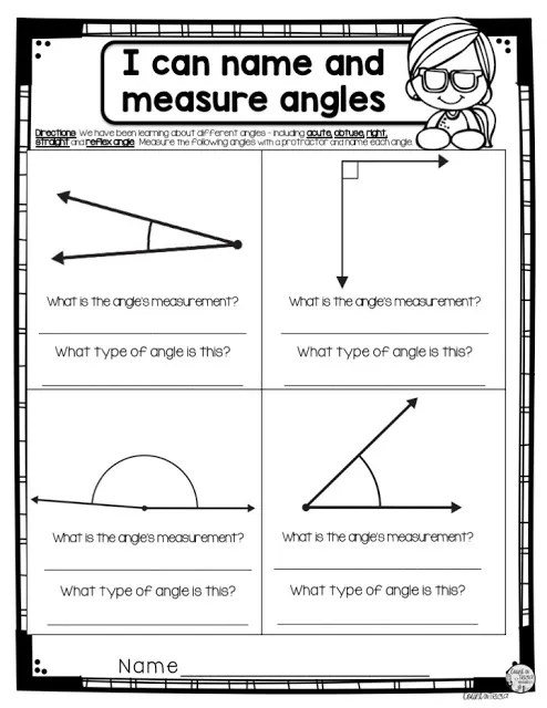 Measuring Angles Tips for Your Fourth Graders - Count on Tricia