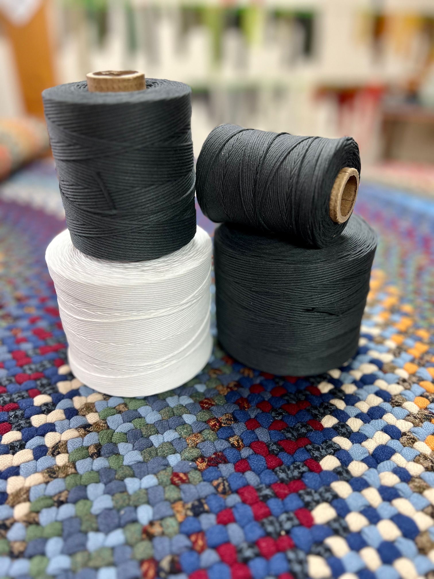 Cotton Lacing Thread Large, Medium and Small