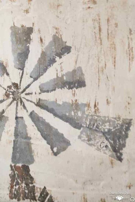 The simplest way to store craft paint & create this windmill art