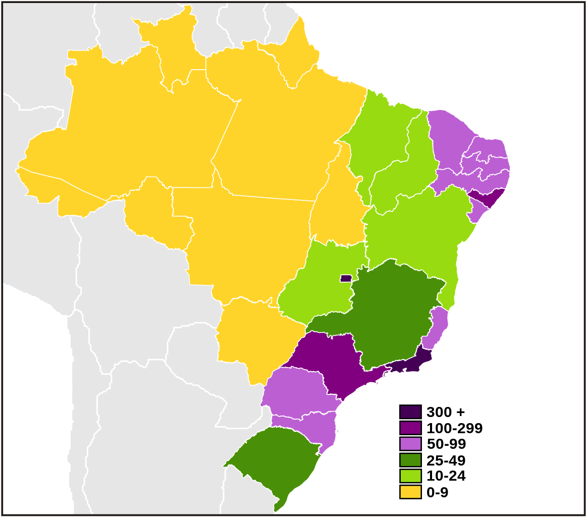 Brazil population 2021 Country Digest