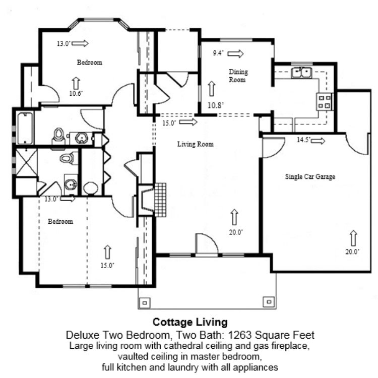 Cottage Living Floor Plans Country Meadows Village