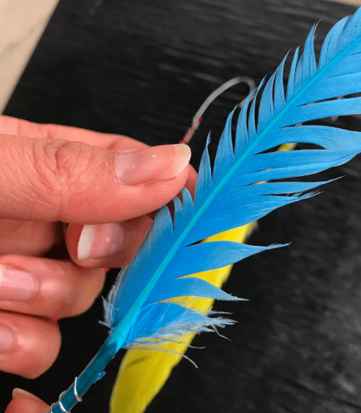 Holiday Feather Ornaments Country Parent