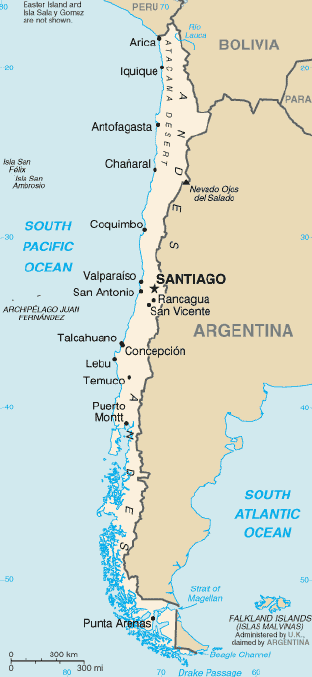Chile - Geography