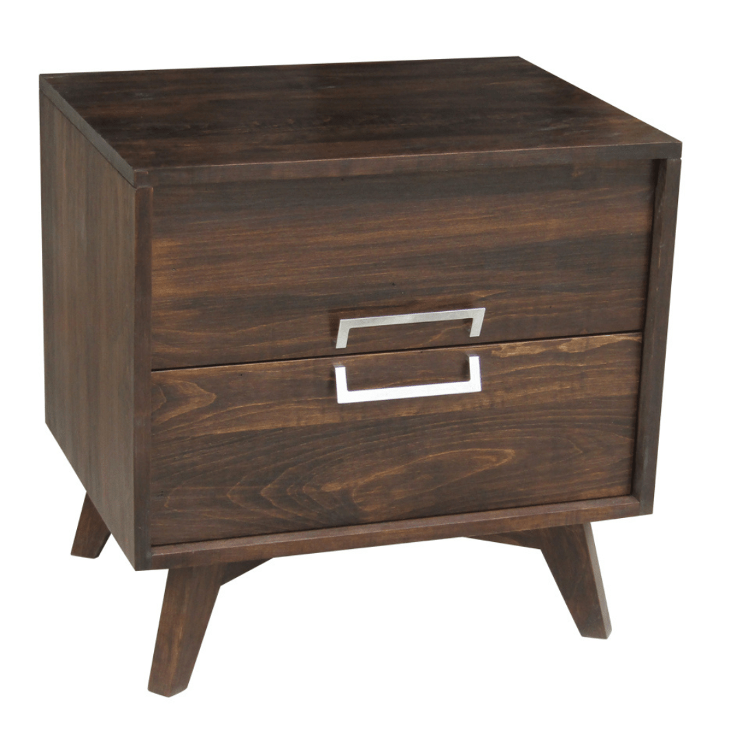 Avenue Nightstand Solid Wood Canadian Made