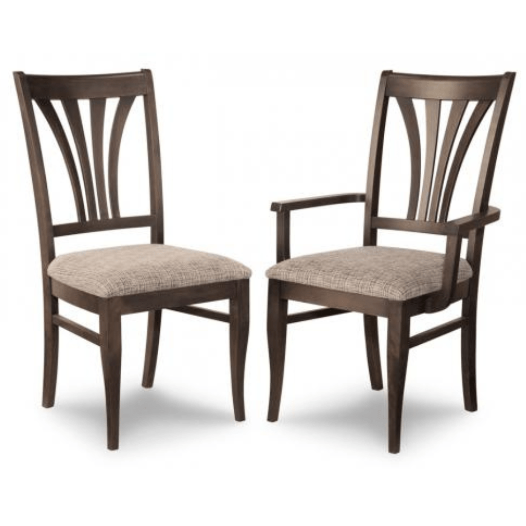 Verona Dining Chairs Solid Wood Canadian Made