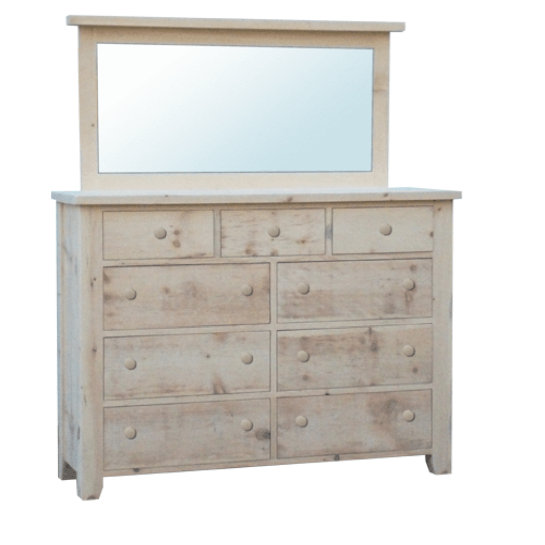 Solid Wood Canadian Made ASB Dakota 7 Drawer Dresser Countrytime