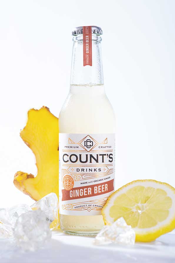 Premium Crafted Ginger Beer Count’s Drinks