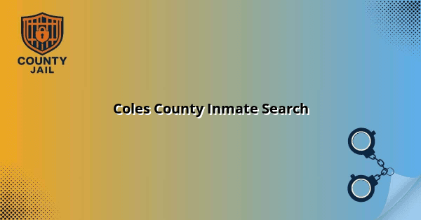Coles County Inmate Search