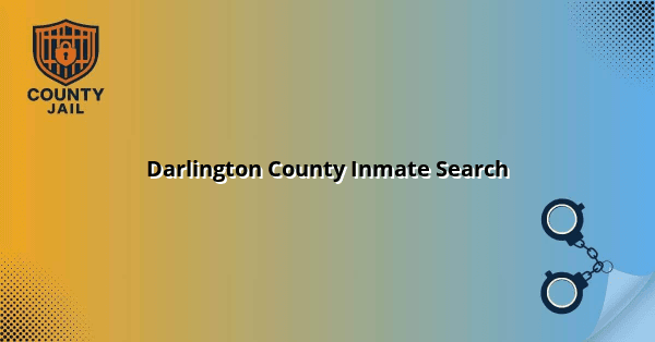 Darlington County Inmate Search
