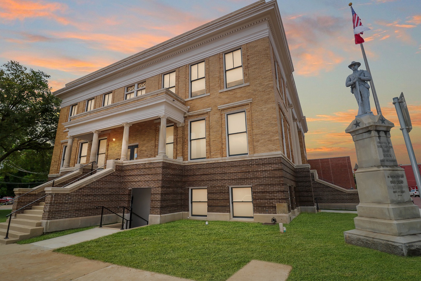 Marion County Courthouse Jefferson Texas County Progress