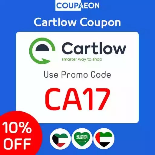 Cartlow First Order Discount Code 75 Off + Extra 10 Off