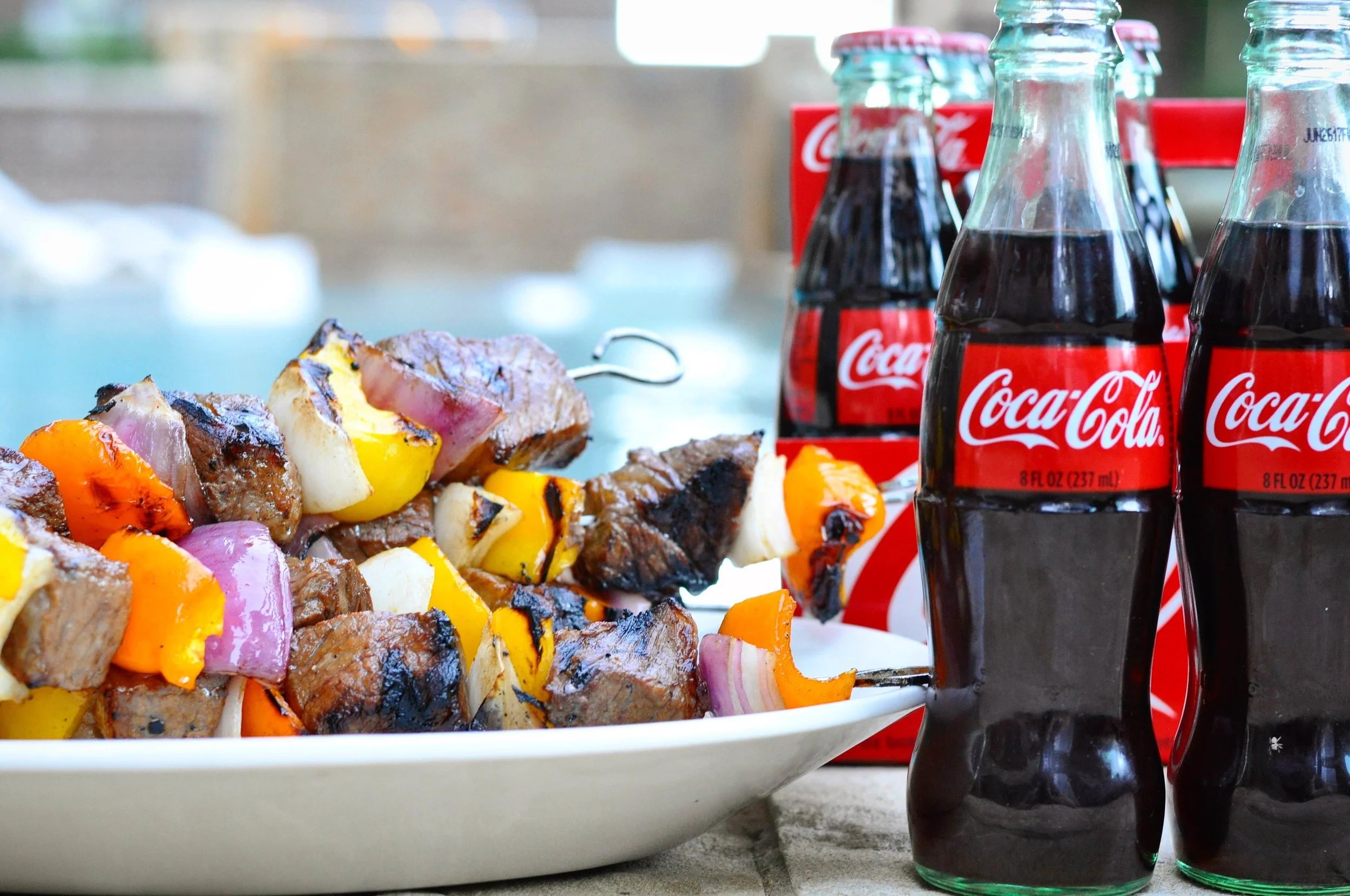 Coca Cola Steak Marinade Couple in the Kitchen