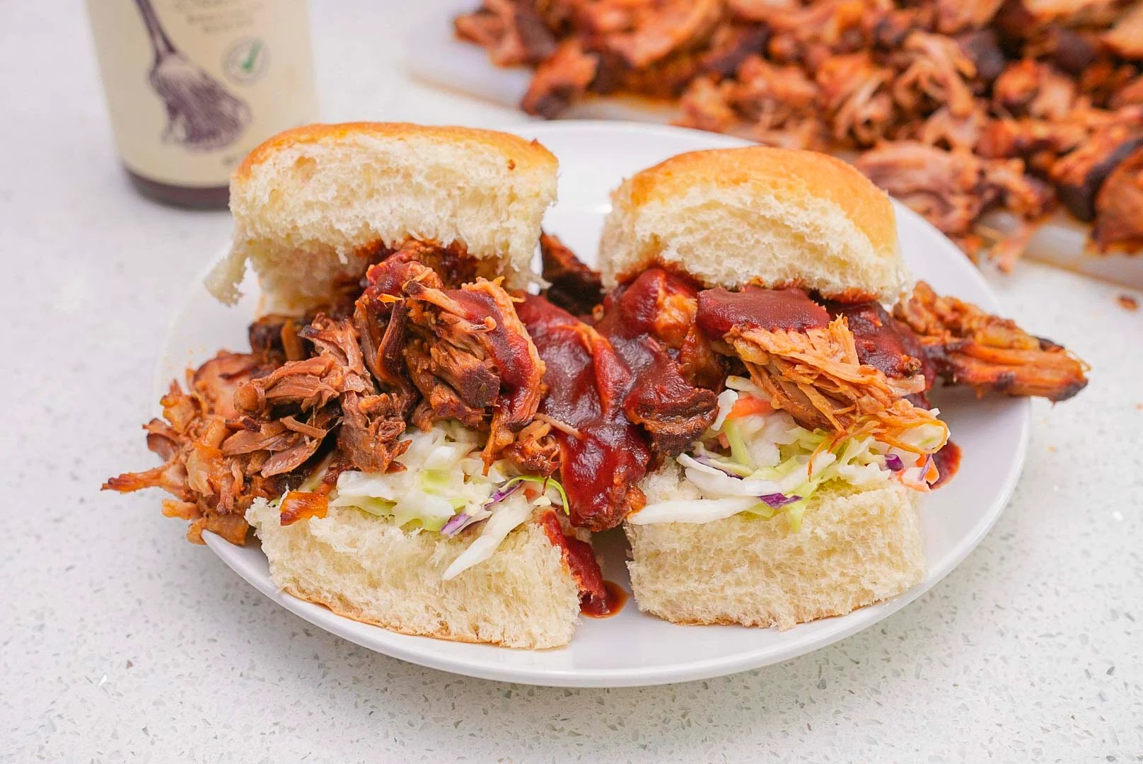 Instant Pot Pulled Pork Couple in the Kitchen