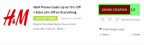 H&M Coupons 70 Off Promo Codes September 2021 in Kuwait