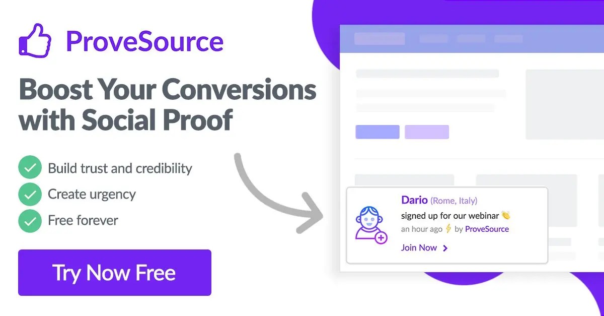 ProveSource Coupon Code for 50 Discount on all Plans 2024