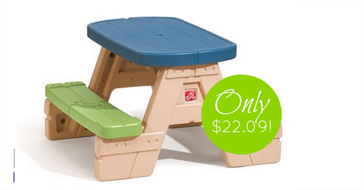 Step2 Sit Play Jr. Picnic Table, Only $22.09! (Reg. $74.99!)