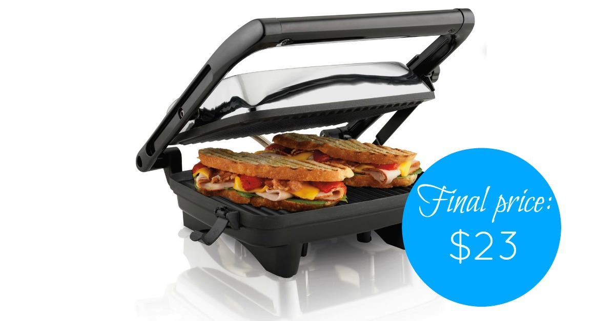 Hamilton Beach Panini Press, Only 23!