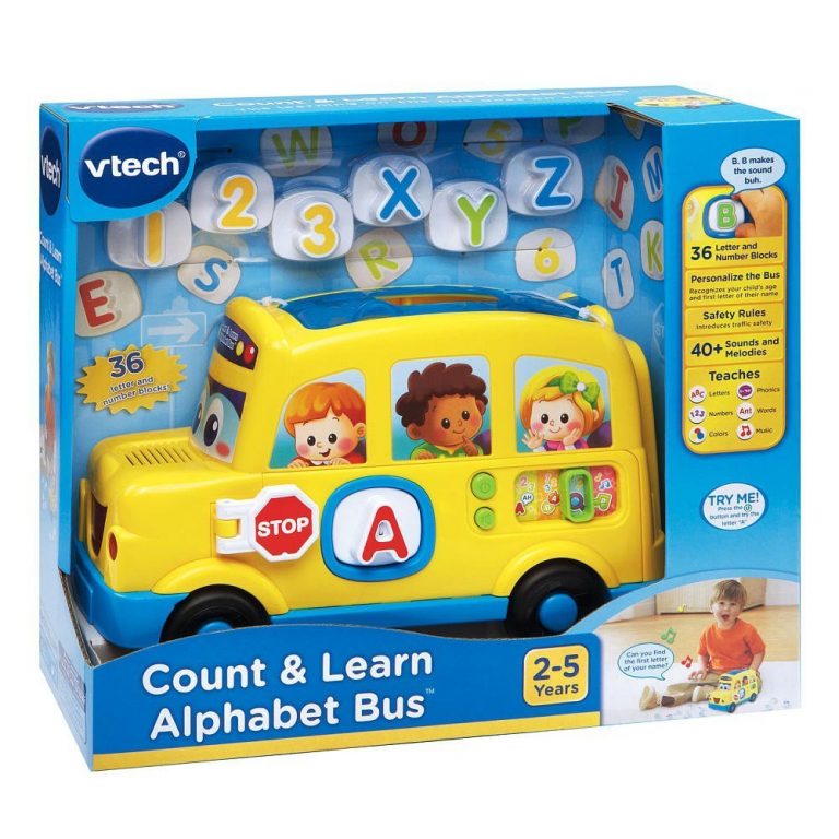 VTECH Count and Learn Alphabet Bus kiddiegrin.com.my