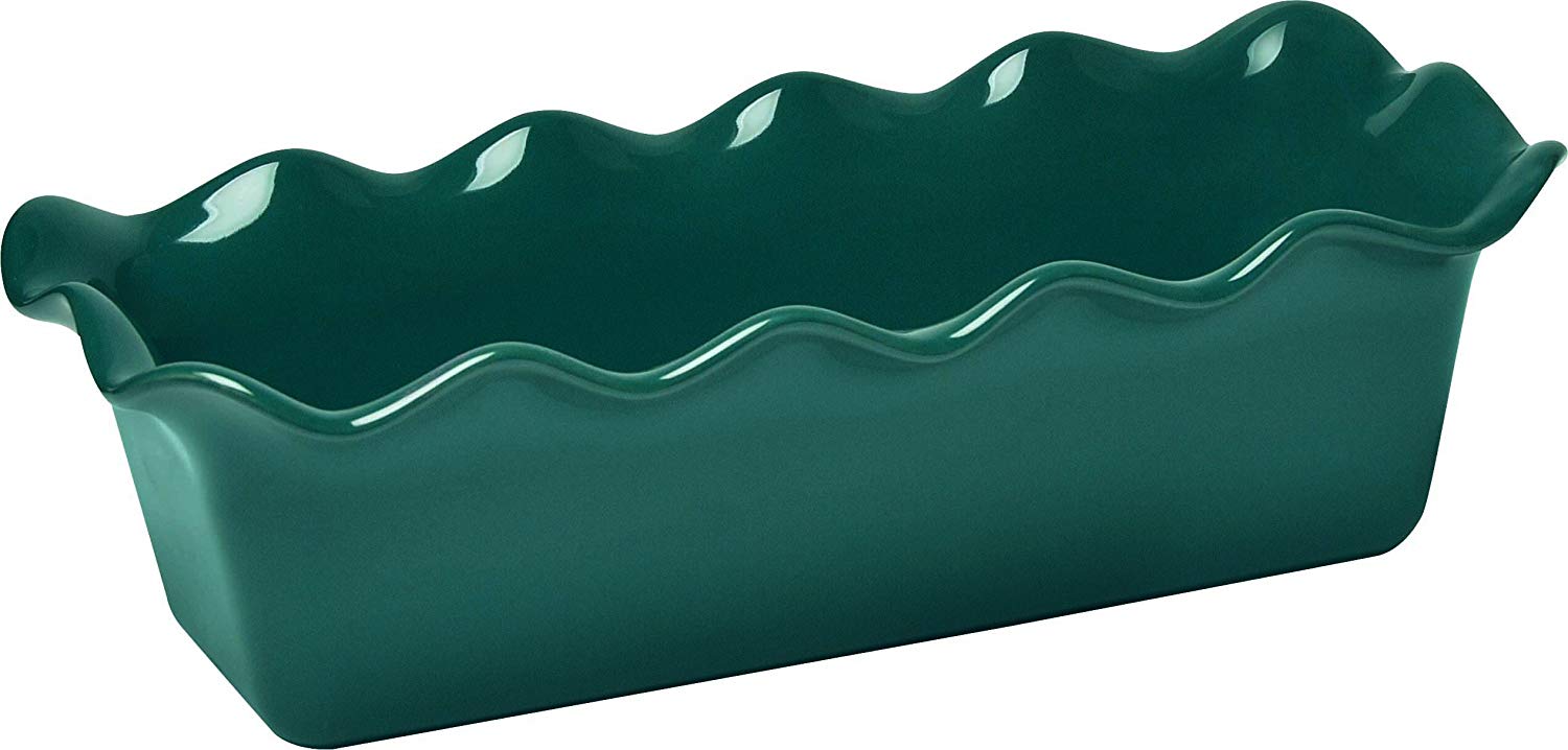 Emile Henry Ceramic Ruffled Loaf Pan 12.42 (reg. 42) (2024)