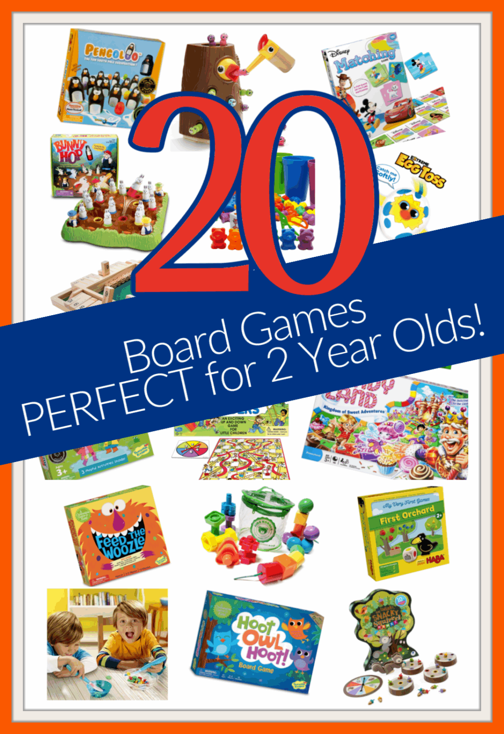 20 BEST Board Games for 2 Year Olds and Preschoolers in (2022)