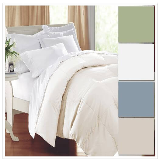 Egyptian Cotton Sateen Down Alternative Comforter 81 off (10/18 only)